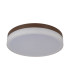 Lola Dimmable Integrated LED Semi Flush Ceiling Light White 3000-6500K Remote Control-1
