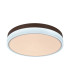 Lola Dimmable Integrated LED Semi Flush Ceiling Light White 3000-6500K Remote Control-5
