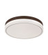 Lola Dimmable Integrated LED Semi Flush Ceiling Light White 3000-6500K Remote Control-6