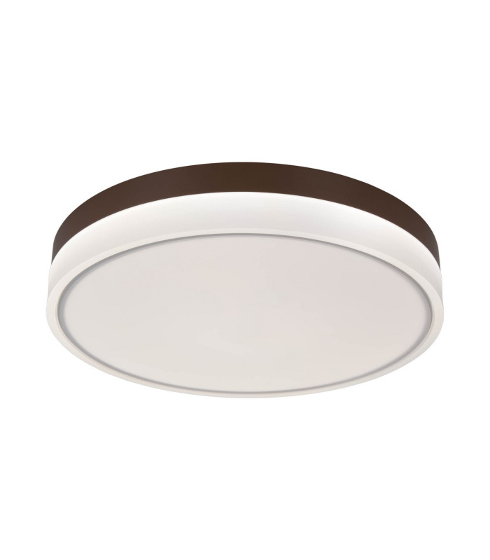 Lola Dimmable Integrated LED Semi Flush Ceiling Light White 3000-6500K Remote Control-6