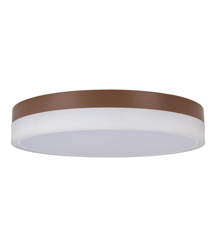 Lola Dimmable Integrated LED Semi Flush Ceiling Light White 3000-6500K Remote Control-7