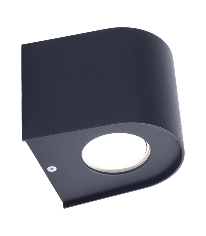 Alecto LED Outdoor Up Down Wall Lamp Black 3000K IP54-6