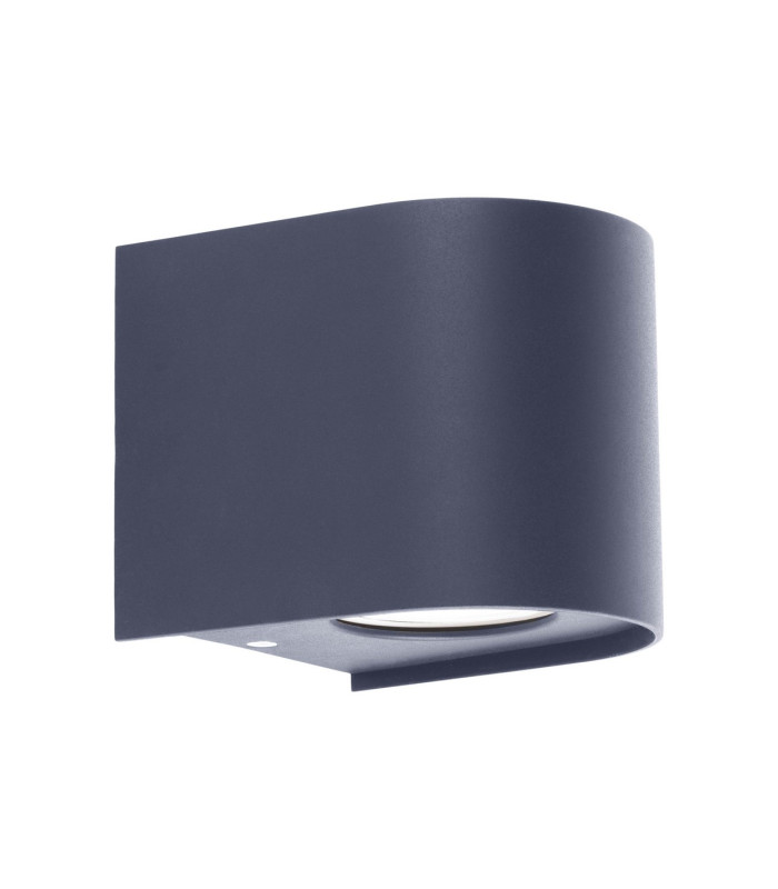 Alecto LED Outdoor Up Down Wall Lamp Black 3000K IP54-9