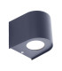 Alecto LED Outdoor Up Down Wall Lamp Black 3000K IP54-11