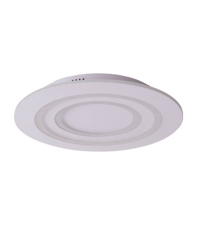 Mirel Dimmable LED CCT Decorative Flush Ceiling Light White 3000-6500K Remote Control-1