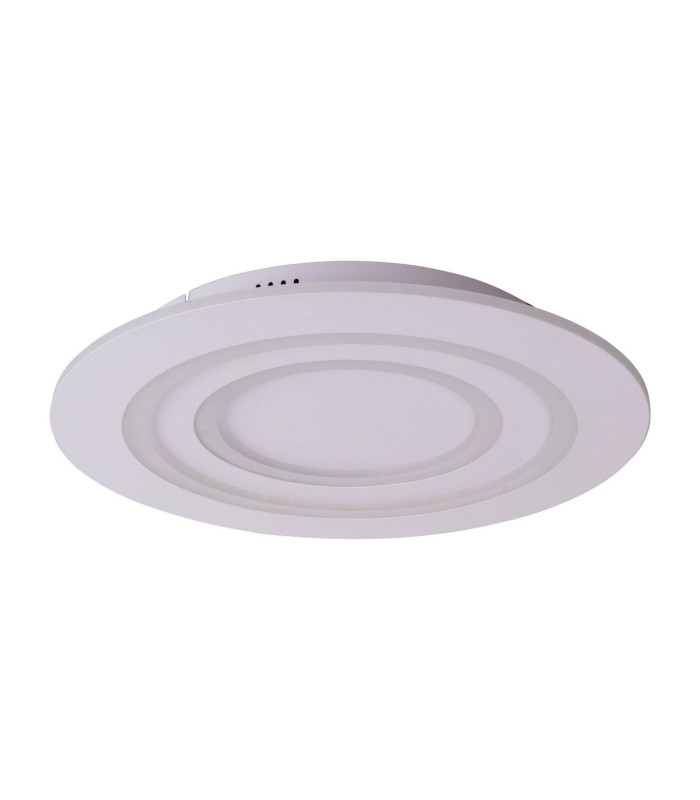Mirel Dimmable LED CCT Decorative Flush Ceiling Light White 3000-6500K Remote Control-1