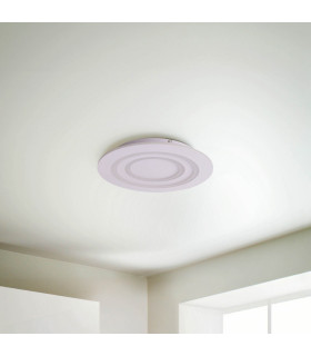 Mirel Dimmable LED CCT Decorative Flush Ceiling Light White 3000-6500K Remote Control-2