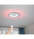 Mirel Dimmable LED CCT Decorative Flush Ceiling Light White 3000-6500K Remote Control-3