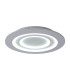 Mirel Dimmable LED CCT Decorative Flush Ceiling Light White 3000-6500K Remote Control-6