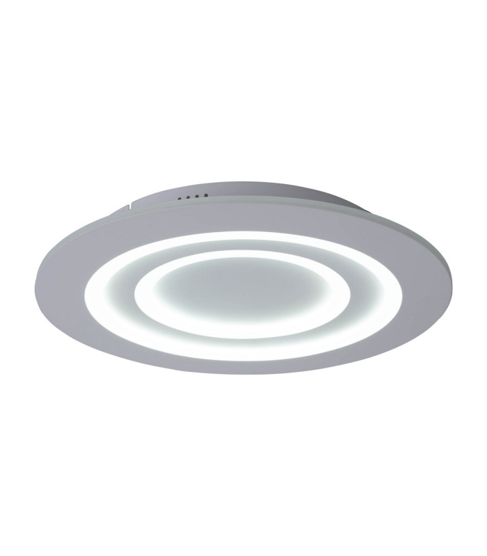 Mirel Dimmable LED CCT Decorative Flush Ceiling Light White 3000-6500K Remote Control-6
