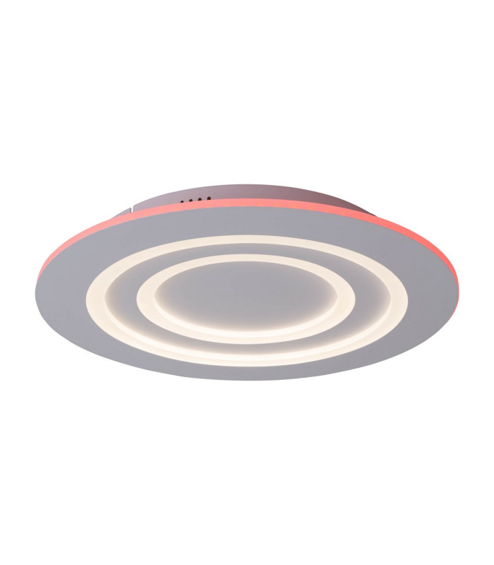 Mirel Dimmable LED CCT Decorative Flush Ceiling Light White 3000-6500K Remote Control-10