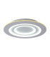 Mirel Dimmable LED CCT Decorative Flush Ceiling Light White 3000-6500K Remote Control-12