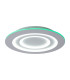Mirel Dimmable LED CCT Decorative Flush Ceiling Light White 3000-6500K Remote Control-13