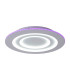 Mirel Dimmable LED CCT Decorative Flush Ceiling Light White 3000-6500K Remote Control-14