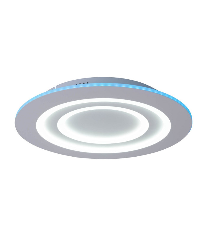 Mirel Dimmable LED CCT Decorative Flush Ceiling Light White 3000-6500K Remote Control-15