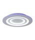 Mirel Dimmable LED CCT Decorative Flush Ceiling Light White 3000-6500K Remote Control-16