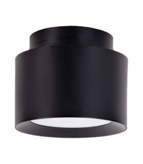 Trimes Dimmable LED 12cm Surface Mounted Downlight Black 3000-5700K-1