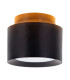 Trimes Dimmable LED 12cm Surface Mounted Downlight Black 3000-5700K-6