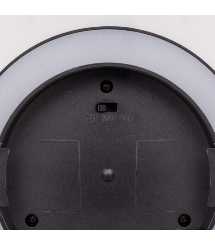 Trimes Dimmable LED 12cm Surface Mounted Downlight Black 3000-5700K-9