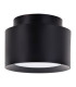 Trimes Dimmable LED 14cm Surface Mounted Downlight Black 3000-5700K-1