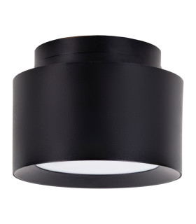 Trimes Dimmable LED 14cm Surface Mounted Downlight Black 3000-5700K-1