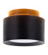 Trimes Dimmable LED 14cm Surface Mounted Downlight Black 3000-5700K-6
