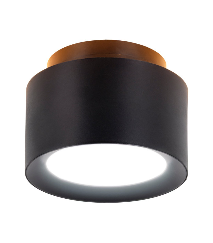 Trimes Dimmable LED 14cm Surface Mounted Downlight Black 3000-5700K-9