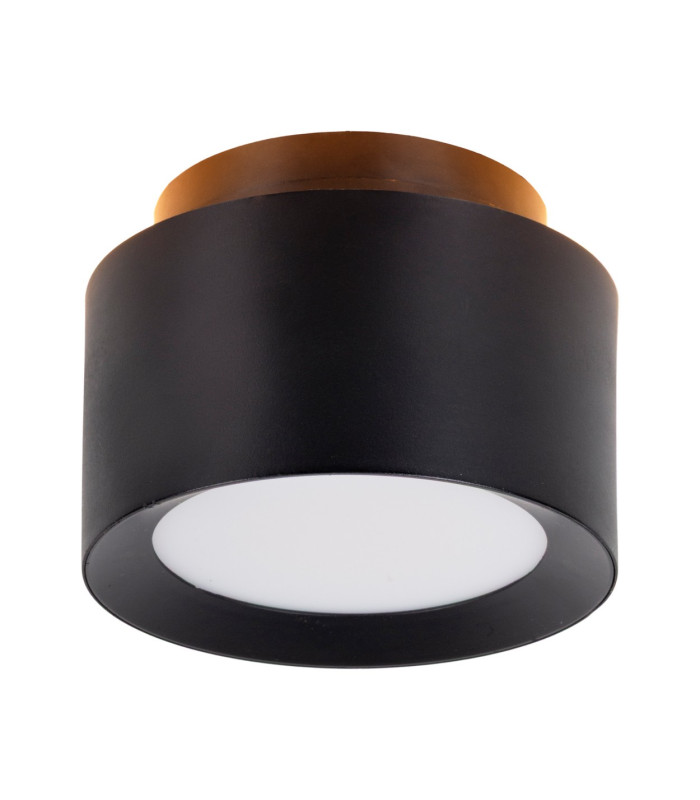 Trimes Dimmable LED 14cm Surface Mounted Downlight Black 3000-5700K-10