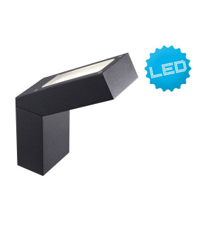Angus LED Outdoor Modern Wall Lamp Anthracite 3000K IP54-1
