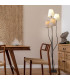 Boho Multi Arm Floor Lamp Brown 4xE14-4