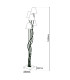 Boho Multi Arm Floor Lamp Brown 4xE14-5