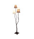 Boho Multi Arm Floor Lamp Brown 4xE14-10