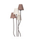 Boho Multi Arm Floor Lamp Brown 4xE14-13
