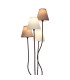Boho Multi Arm Floor Lamp Brown 4xE14-14