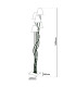Boho Multi Arm Floor Lamp Multicolour 4xE14-4