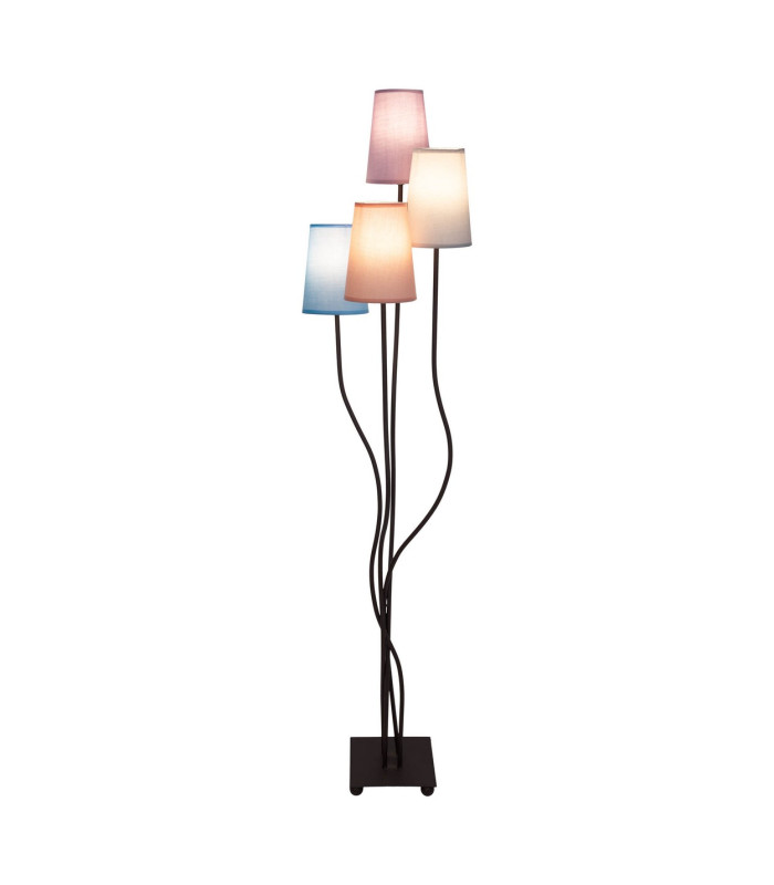 Boho Multi Arm Floor Lamp Multicolour 4xE14-5