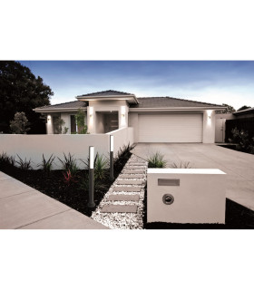 Flair LED Outdoor Bollard Anthracite 3000K IP54-2