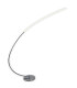 Loop Line LED Arc Floor Lamp Chrome 3000K-1