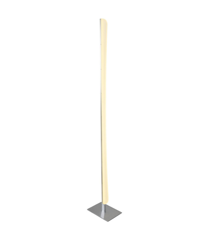 Bones 2 LED Integrated Floor Lamp Chrome 2900-3000K-5