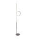 Loop LED Integrated Floor Lamp Chrome 3000-3200K-1