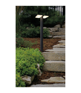 Clair LED Outdoor Bollard Anthracite 3000K IP44-2