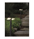 Clair LED Outdoor Bollard Anthracite 3000K IP44-3