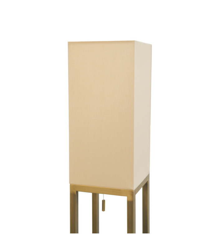 Alfa Floor Lamp with Shade Beige 1xE27-4