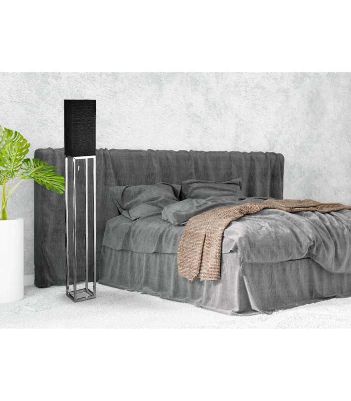 Alfa Floor Lamp with Shade Black-2