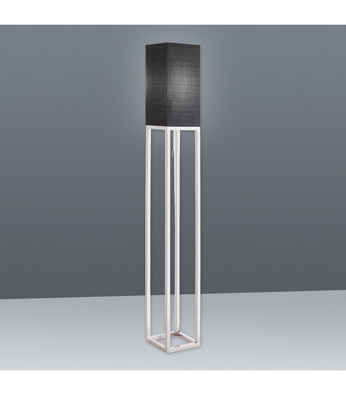 Alfa Floor Lamp with Shade Black-3