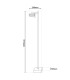 Triberg LED Task Floor Lamp Brown 3000K-3