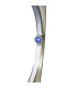 Loop Line Dimmable LED Integrated Floor Lamp Steel-Blank 3000K Touch sensor-8