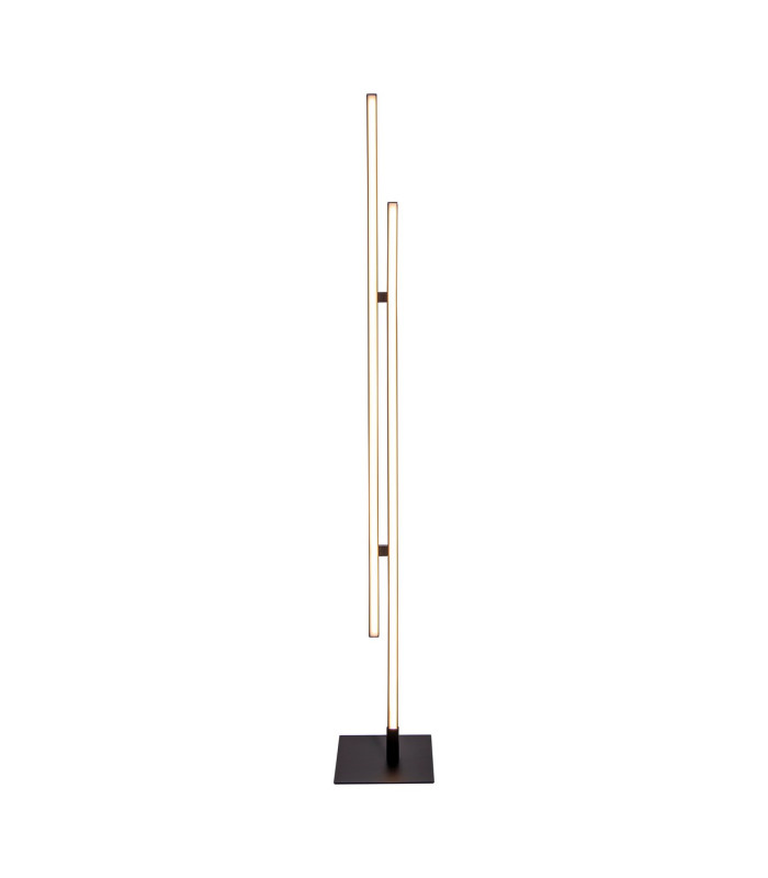 Onda LED Integrated Floor Lamp Black 3000K-8