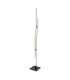 Onda LED Integrated Floor Lamp Black 3000K-10