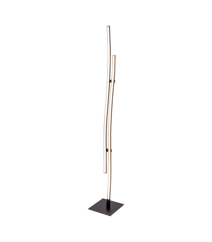 Onda LED Integrated Floor Lamp Black 3000K-10